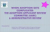 When Adoption Gets Complicated: The Adoption Adoption... · WHEN ADOPTION GETS COMPLICATED: THE ADOPTION