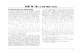 NEA Governance - nea.org · executive officers, Executive Committee members, and at-large members of the NEA Board of Directors as appropriate. ... The president is the chief executive