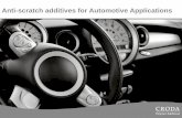 Anti-scratch additives for Automotive Applicationspolympart.com/wp-content/uploads/2017/03/Anti_scratch_presentation... · Croda’s range of anti-scratch additives. ... Product Family