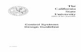 Control Systems Design Guideline - California State … · Control Systems Design Guideline ... provide the campus and designers of direct digital control ... Direct Digital Control