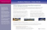 Andorra Telecom / Case Study - Vitria · telephone, Internet, and ... Main Project Challenges Accomplished ... Billing System Portal Andorra Telecom ERP DWH FTTH Network