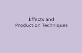 Effects and Production Techniques - Carleton … · Effects and Production Techniques. ... Rolling Stones –“rown Sugar” ... •Guitars, Bass, Keyboards most common •Demo on