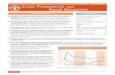 No. 3 October 2011 Crop Prospects and Food Situation · Reduced early harvest, ... Crop Prospects and Food Situation Global overview GLOBAL SUPPLY AND DEMAND SUMMARY Despite improved