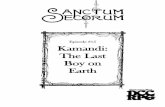 Episode #15 Kamandi: The Last Boy on Earth - … RPG/Modules/Third-Party/Sanctum Secorum... · Kamandi: The Last Boy on Earth . Sanctum Secorum Podcast Episode #15 Companion Written