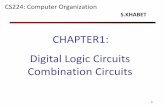 CHAPTER1: Digital Logic Circuits Combination Circuits · PDF file01.09.2016 · CHAPTER1: Digital Logic Circuits Combination Circuits. 2 ... –and for providing digital components