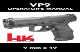 VP9 - Amazon Simple Storage Service · property or death, if handled improperly. ... Installation of Backstraps and Grip Panels ... VP9 pistols are made in Heckler & Koch’s Oberndorf
