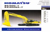 Komtblr' - dthi.net PC400.pdf · machines in this line rellect Komatsu's commitment to contributing to the creation of a better world. ... PC400-7's lateral stability is improved