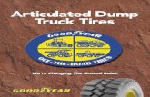 Goodyear Articulated Dump Truck Radials - IRPC Goodyear OTR - Articulated... · Goodyear Articulated Dump Truck Radials ... LR Compound Reference 32nds Mm. Ins. Mm. Ins ... 20.5R25