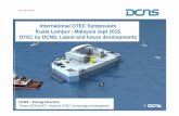 DCNS OTEC Symposium Malaysia final - Hawaii …hinmrec.hnei.hawaii.edu/wp-content/uploads/2013/09/OTEC-by-DCNS... · © DCNS June 2015 – all rights reserved / todos los derech os