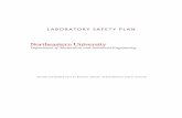 LABORATORY SAFETY PLAN - Northeastern University · The Laboratory Safety Plan ... on the TRAINING tab EHS’s TRAINING page opens. ... These forms have been approved by the University’s