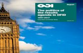 The politics of the results agenda in DFID · The politics of the results agenda in DFID ... we thank all the respondents who gave their time so generously to us. In ... GNI Gross