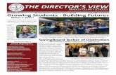THE DIRECTOR’S VIEW - thinkcte.files.wordpress.com · effective teaching practices and ... • My mentee taught me to say hello and goodby in ... Justin Sealy, Jaxson Hembree, ...