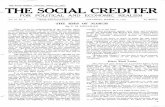 -'THE SOCIAL CREDITER - alor.org Social Crediter/Volume 24/The Social Crediter Vol... · Saturday, March 11, 1950. THE SOCIAL CREDITER Page 3 JUNIOR MINISTERS Admiralty-Parliamentary