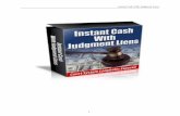 Instant Cash With Judgment Liens - …freejudgmentcourse.com/offer/instant-cash-with-judgmentliens.pdf · Instant Cash With Judgment Liens 5 Comments From the Author This special