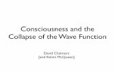 Consciousness and the Collapse of the Wave Function · Two Questions • What is the place of consciousness in nature?! • What is the reality behind quantum mechanics?