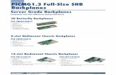 PICMG1.3 Full-Size SHB Backplanes - Advantechadvdownload.advantech.com/productfile/PIS/PCE-5B12/Product... · Slot SBC Passive Backplanes PCE-7B13-07A1E 13-slot BP for 14-slot chassis