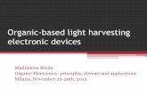 Organic-based light harvesting electronic deviceshome.deib.polimi.it/sampietr/ESO/CelleSolari2013.pdf · LUMO, A HOMO, D Adv. Mater. 18, 789 (2006) empirical at solar intensity V