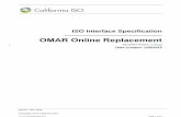 OMAR Online Replacement - California ISO€¦ · Owner: Lam, Rick Copyright 2012 California ISO Doc ID: GNFDMDEHU6BB-46-46 Page 6 of 67 Technology Template Version: [Template Version]