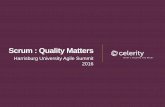 Scrum : Quality Matters - Agile Lean Summitagilesummit.harrisburgu.edu/.../lib/pdf/Scrum-QualityMatters.pdf · Scrum : Quality Matters ... Professional Scrum At Scrum.org Professional