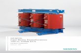 GEAFOL Cast-Resin Transformers 100 to 16000 kVAsms-dv.ru/include/docs/siemens_geafol_eng.pdf · 6 GEAFOL Cast-Resin Transformers 100 to 16000 kVA · Siemens TV1 · 2007 ower oltage