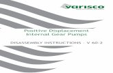 Positive Displacement Internal Gear Pumpspromnasos.com/documents/instructions/varisco_v_disassembly... · Internal Gear Pumps ASSEMBLY INSTRUCTIONS - V 60-2. 14 01 02 03 Fit the shaft