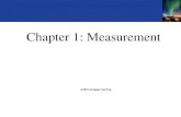 Chapter 1: Measurement - College of the Canyons 1.pdf · Metric conversions 1 meter 10 deci - meter 100 centi - meter 1000 milli - meter 0.1 deca - meter 0.01 hecta - meter 0.001