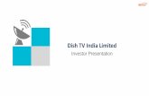 Dish TV India Limited Presentation... · words “believe”,“anticipate”,“expect”,“estimate","intend”,“project”and similar expressions are also intended to ... Indian
