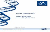 PCR clean-up - MACHEREY-NAGEL Homepage · 3 PC clean-up MACHEREY-NAGEL – 05 / 2014, Rev. 03 Table of contents 1 Components 4 1.1 Kit contents 4 1.2 Equipment and consumables to