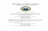 The State of West Virginia - WV DHHR · Preferred Drug List Maintenance and Related Professional Services Receipt Location: WV Department of Health and Human Resources ... 2.3.1 Must