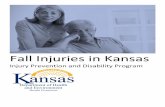 Fall Injuries in Kansas - KDHE · Fall Injuries in Kansas ... Borom held up her band and said, “I have one of these at home and it’s hanging on my door knob.” Now ...