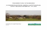 Thornton Steward conservation area appraisal and ... · CONSERVATION AREA APPRAISAL AND MANAGEMENT PLAN ... the improved living conditions for rented ... was a popular style in Elizabethan