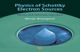 Physics of Schottky Electron Sources - Pan Stanford · Bronsgeest Physics of Schottky Electron Sources “Really understanding the physics of Schottky electron sources is a must for