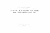 INSTALLATION GUIDE - PianoDisc · Acoustic Piano MIDI ... Y121 (for Yamaha U1, U2， Old U2 ... ④ Take out the action and install the mute rail according to the mute rail installation