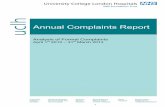 Analysis of Formal Complaints - UCLH Internet reviews plans and... · Analysis of Formal Complaints ... 3 Analysis of Complaints received in 2012/13 ... complaint responses were sent