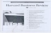 Harvard Business Review - Financial Services Board · Harvard Business Review =r- ... Classic Advice from Theodore Levitt An early proponent ofthe need for com-paniesto focus on customers,