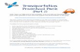 transportation Preschool Pack - Part 2 - Homeschoolhomeschoolcreations.com/files/Transportation_Preschool_Pack_Part… · Transportation Preschool Pack {Part 2} Note: There are TWO