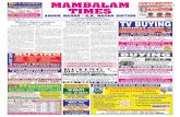 MAMBALAM · History-sheeter escapes ... Issue of new Aavin cards on Monday in Ashok Nagar ... Chinnaswami Iyer and Madurai Subramania Iyer, both