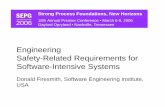 Engineering Safety-Related Requirements for Software ... · Engineering Safety-Related Requirements for ... Software Engineering Institute, USA. ... zRequirements are documented in
