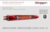 Manufacturer of Electrical Test Instruments€¦ · Manufacturer of Electrical Test Instruments ... but Megger`s innovative products make it possible ... High resistance faults occur