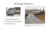Energy Basics - Western Oregon Universityguralnl/370Energy.pdf · Energy Basics Potential and kinetic energy. Laws of thermodynamics ... Oil wells—precision directional drilling