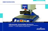 Ultrasonic Assembly Systems - Emerson · 2000IW/IW+ WELDING l STAKING l INSERTION l SWAGING l FORMING l SPOT WELDING l DEGATING l CUTTING AND SEALING Ultrasonic Assembly ...