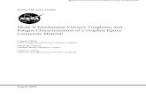 Mode II Interlaminar Fracture Toughness and Fatigue ... · Mode II Interlaminar Fracture Toughness and Fatigue Characterization of ... test. The ENF test for mode II ... for both