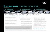 China CCC Update – 17 CCC Implementation Rules · [ 2 ] [ 2014 Issue 3 ] A Letter From Todd Growth. It is a frequently used word within the lighting industry over the past few years.