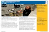 Electrical Technology - San Jac College Technology (3ELEC... · Journeyman and master electrical exam ... ELPT 1215 Electrical Calculations I ... The electrical technology curriculum