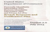 Department of Commerce Personally Identifiable …osec.doc.gov/opog/privacy/DOC_PII_BII_and_PA... · Personally Identifiable Information (PII), Business Identifiable Information ...