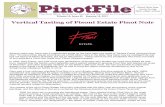 Vertical Tasting of Pisoni Estate Pinot Noir · Vertical Tasting of Pisoni Estate Pinot Noir Several years ago, there was a unattributed quote on the back label of a ... and almost