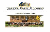 Drexel Crew Records - Amazon Web Servicesdrexeldragons.com.s3.amazonaws.com/documents/2015/4/16/Men_s... · Drexel Crew Records ... guided the first-ever men’s eight boat to the