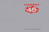 ORMAT TECHNOLOGIES, INC. - AnnualReports.com · 2016-11-11 · ORMAT TECHNOLOGIES, INC. ... Acquisitions of the remaining 50% of the Mammoth complex, ... work continues and six sites