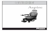 Aspire - Wheelchair and Scooter Rentals for Travel … · Aspire M11, F11 User Instruction Manual & Warranty SUPPLIER: THIS MANUAL MUST BE GIVEN TO THE RIDER OF THIS WHEELCHAIR. RIDER: