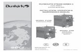 PLYMOUTH STEAM SERIES 2 - dunkirk.com · plymouth steam series 2 gas-fired steam boilers installation, operation & maintenance manual an iso 9001-2008 certified company p/n# 14683003,